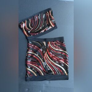 Two piece embellishment set.